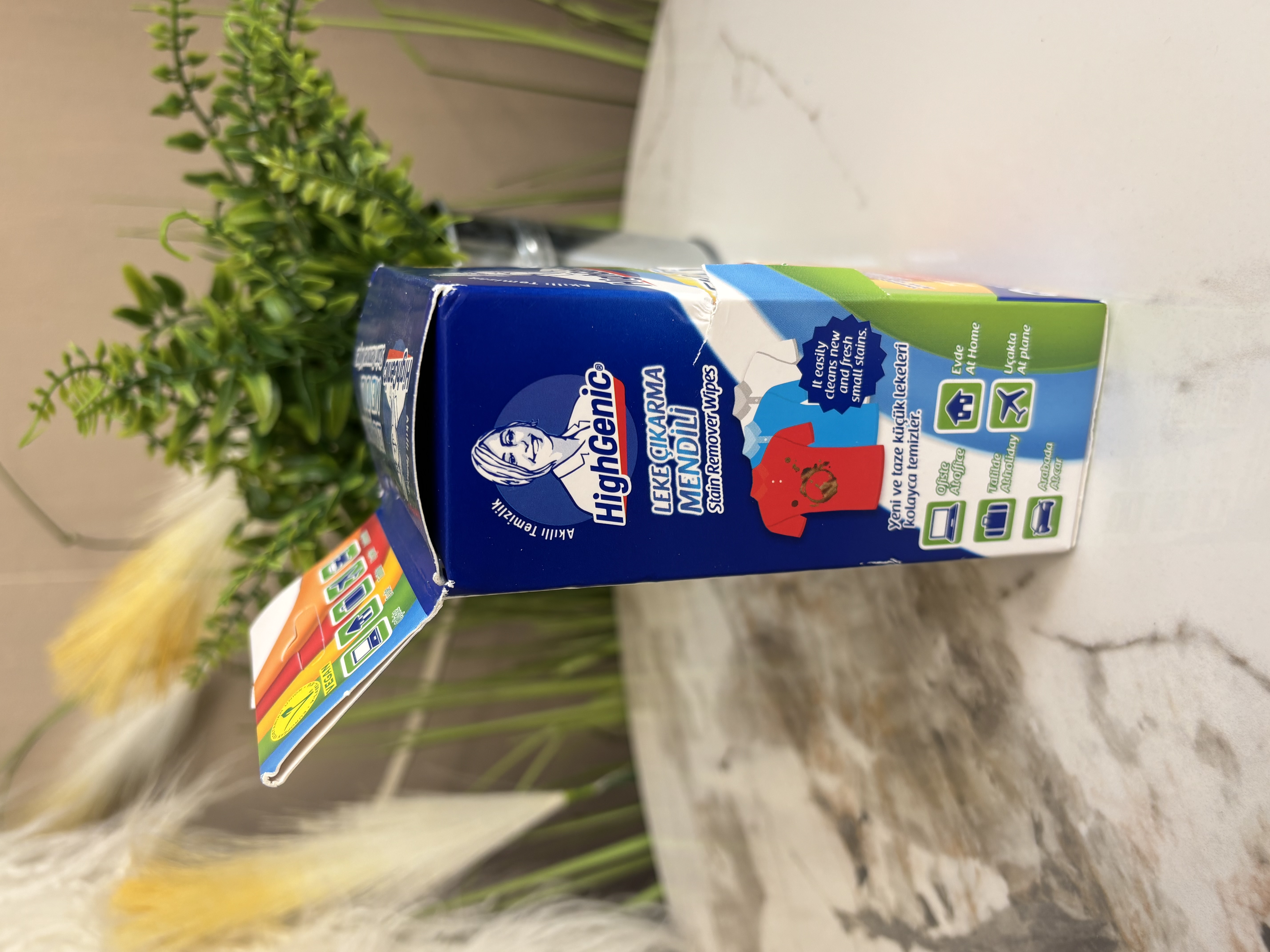 HighGenic servetėlės dėmių šalinimui