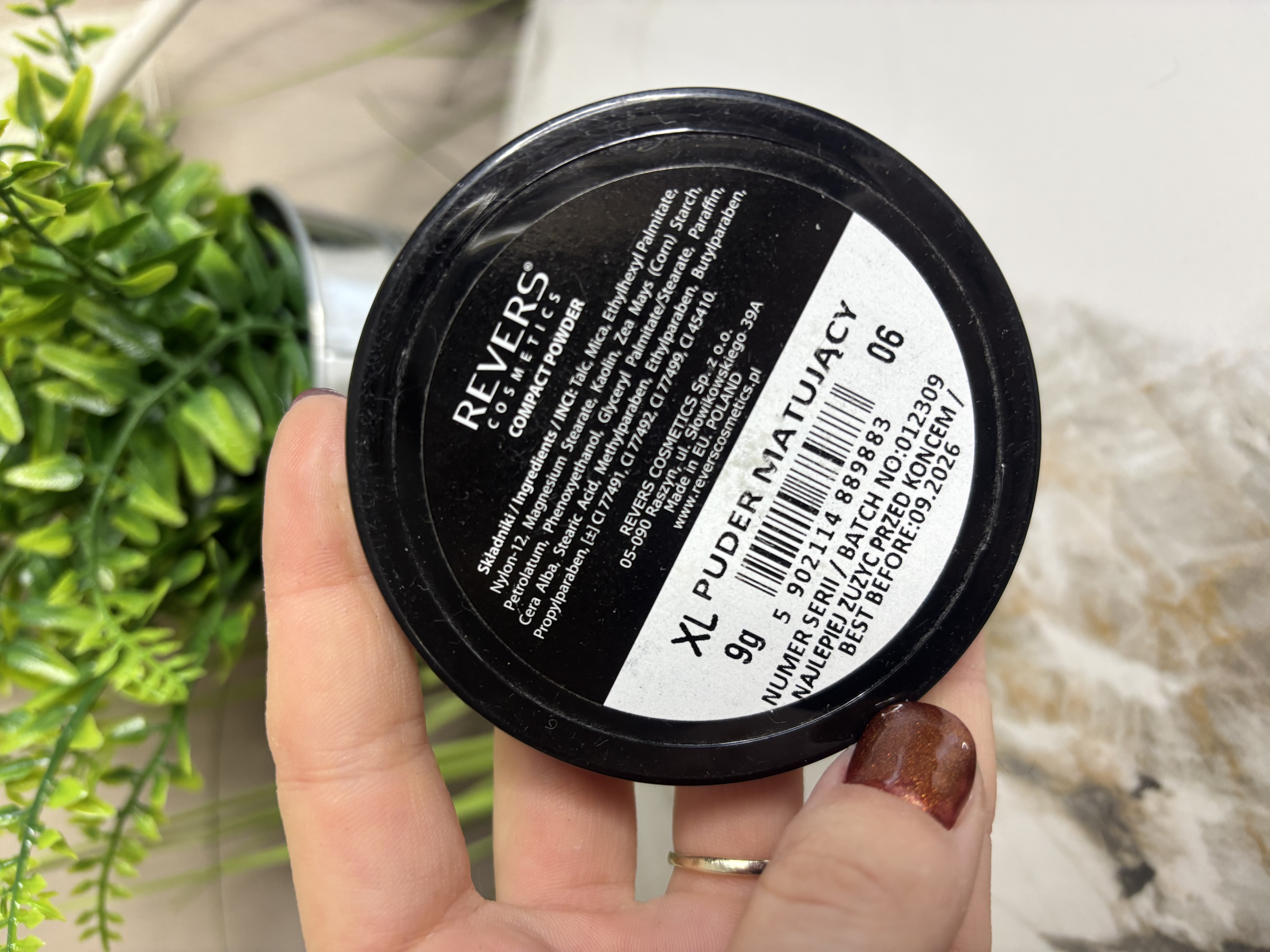 Revers XL kompaktinė pudra