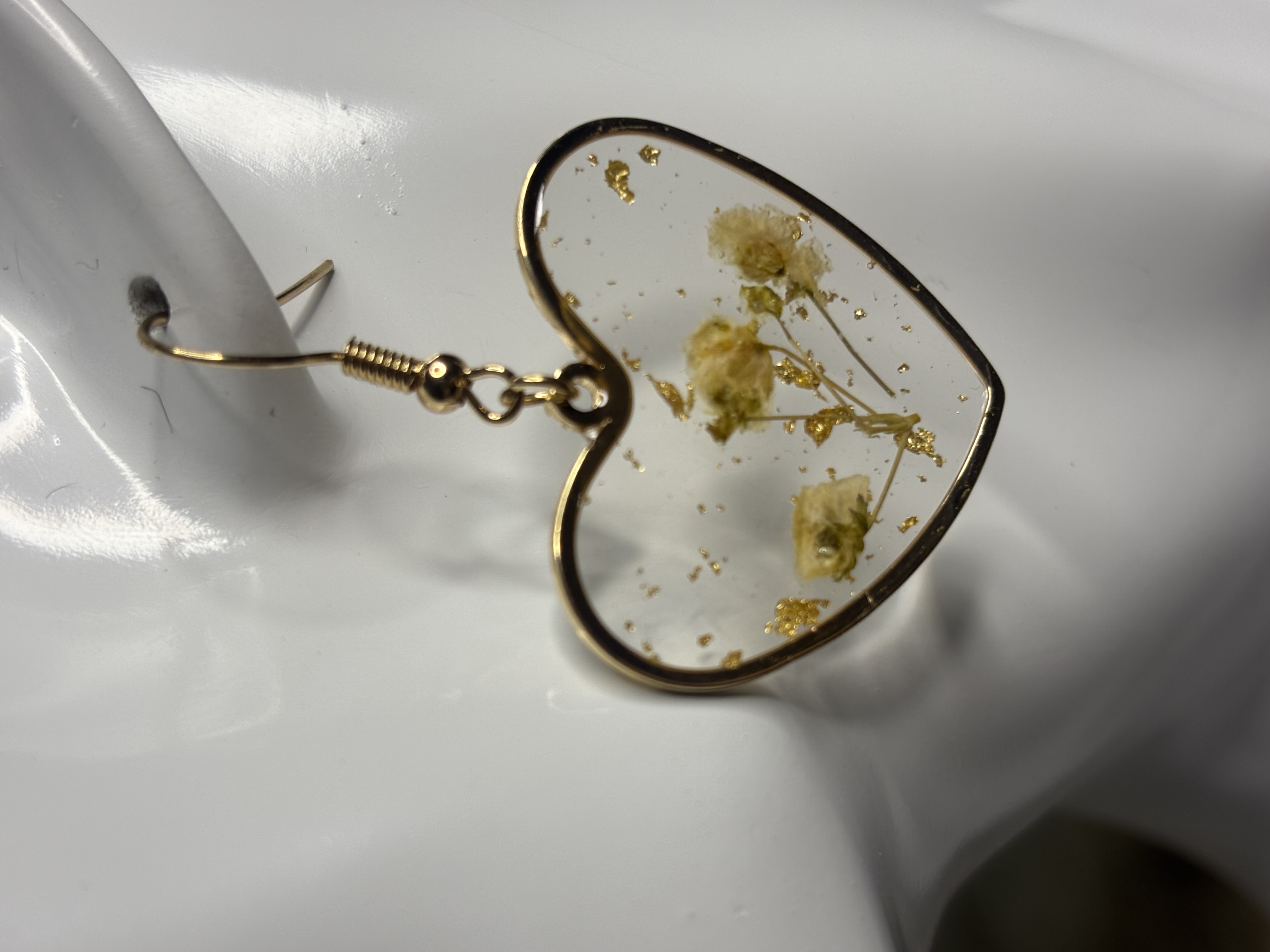 Širdelės formos auskaras 