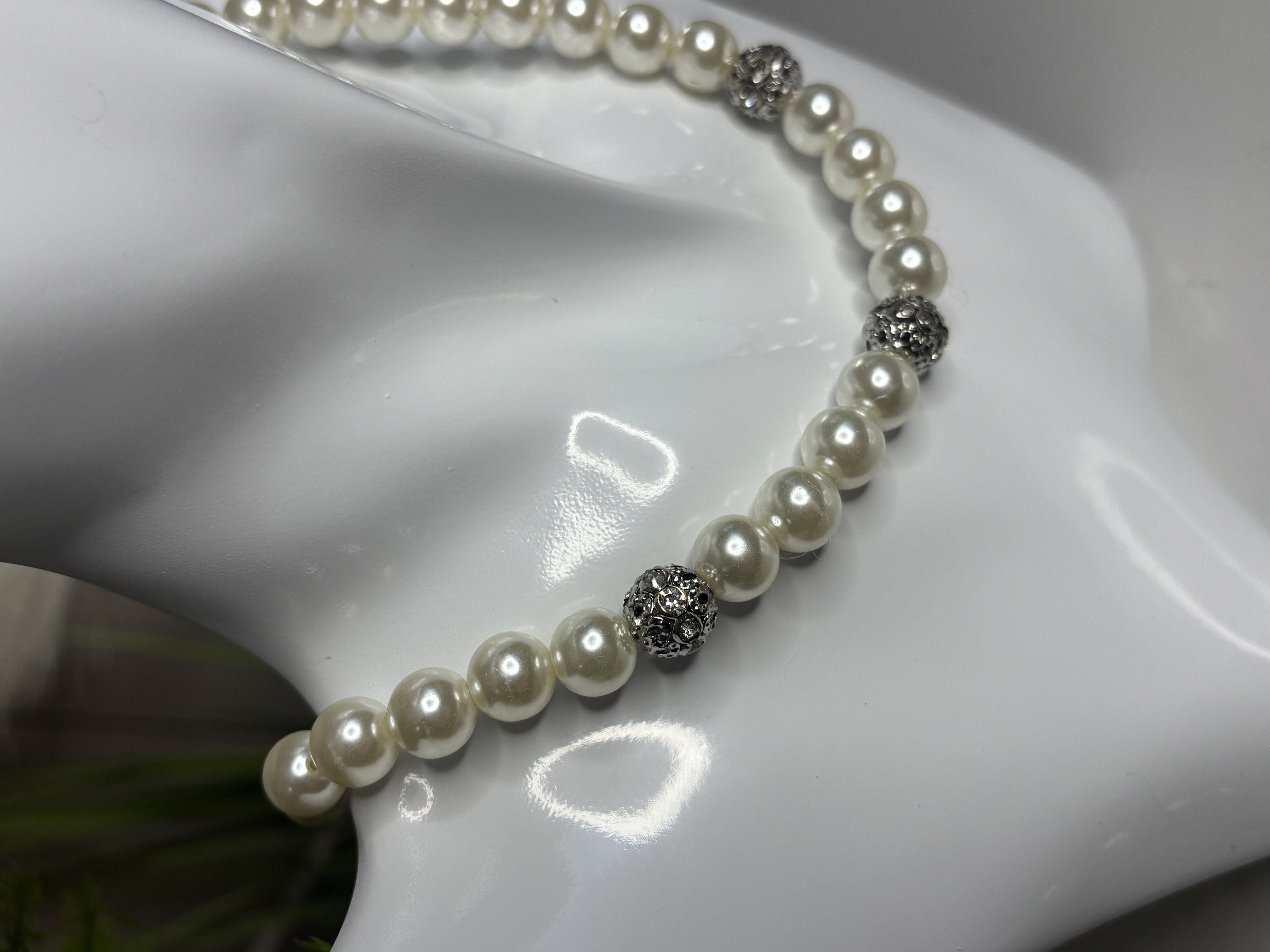 Perlų papuošalų komplektas