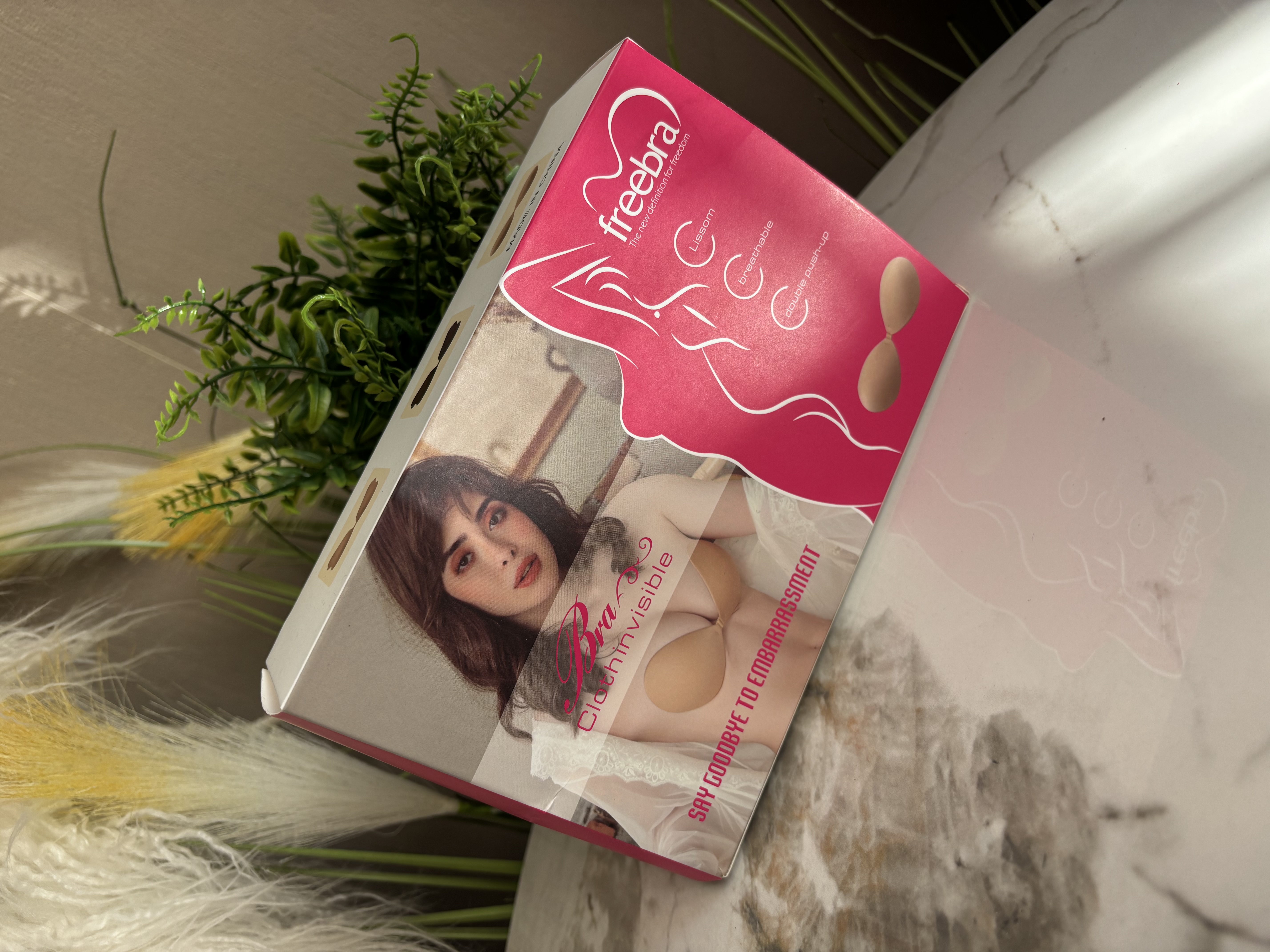 Freebra silikoninė liemenėlė