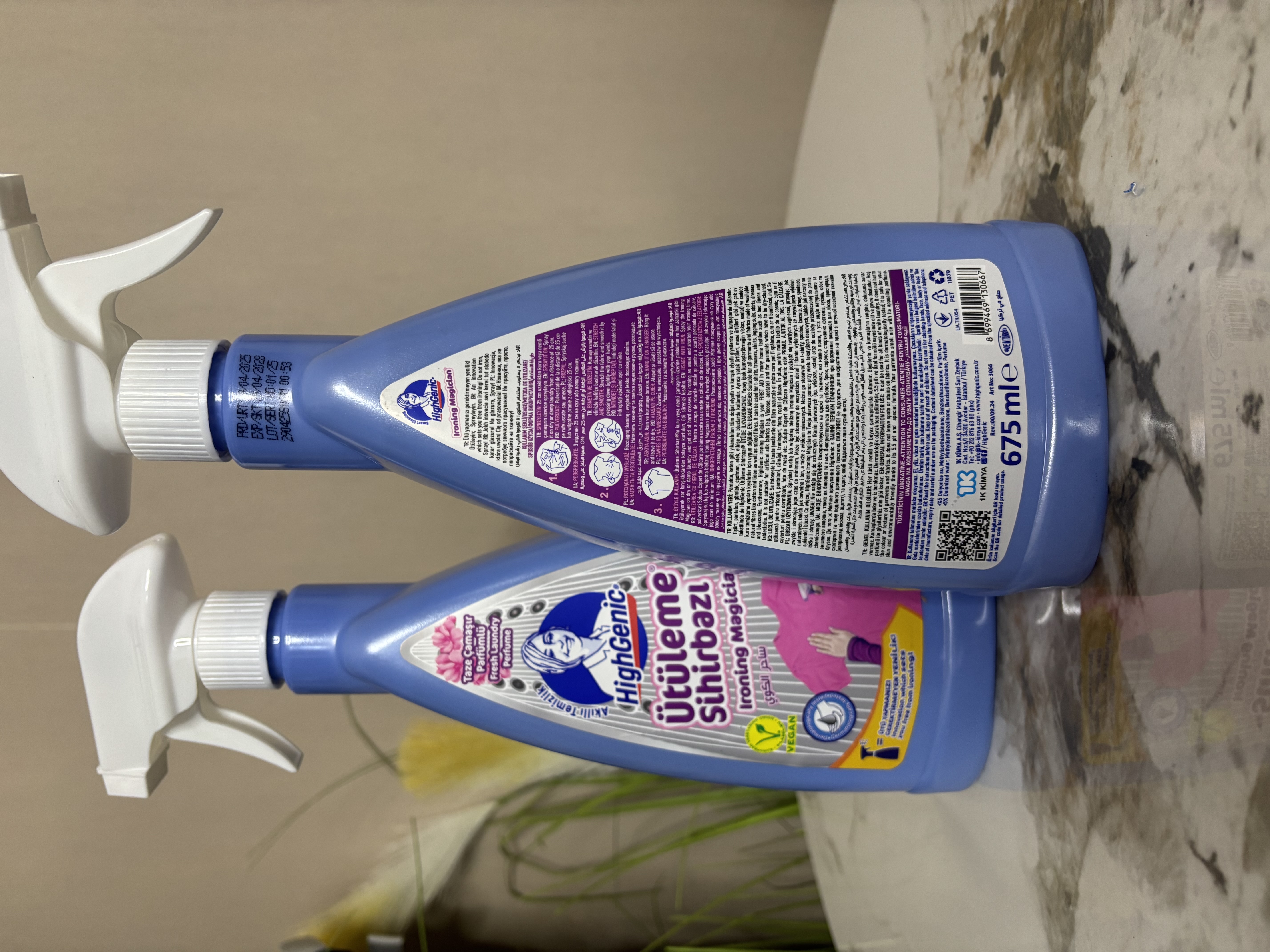 Purškiamas lyginimo skystis 