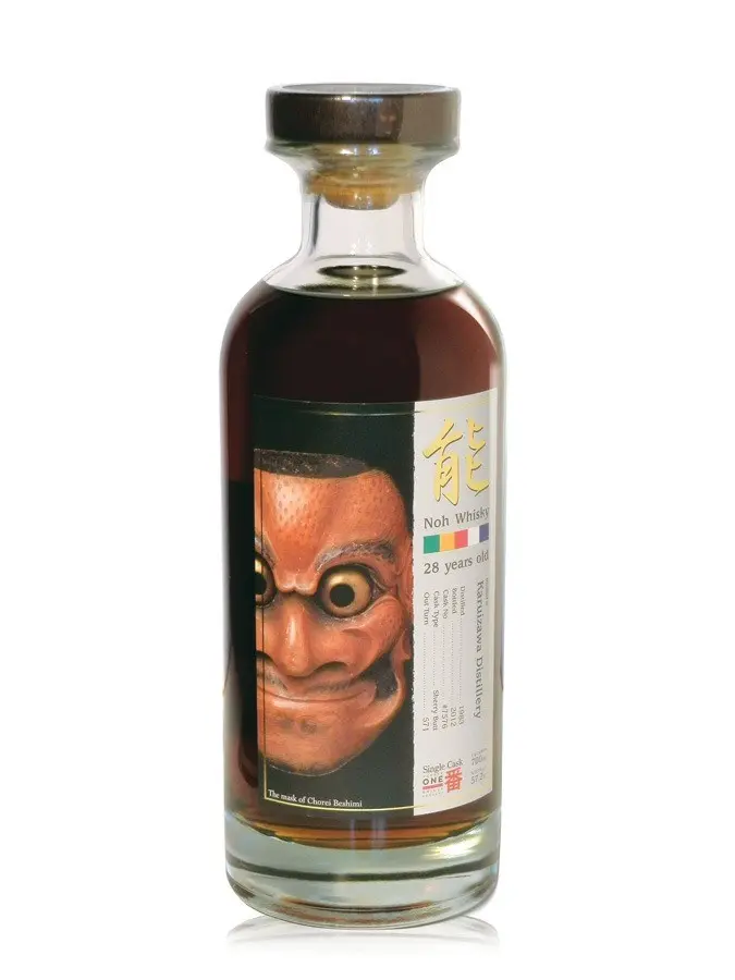 KARUIZAWA 28 Year 1983 Noh Mask Sherry Cask 7576 LE Btl 2012 57.2%
