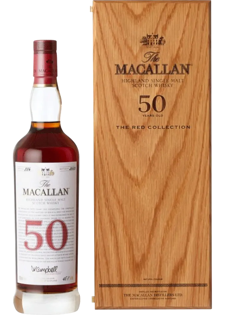 Macallan Red Collection 50Yr