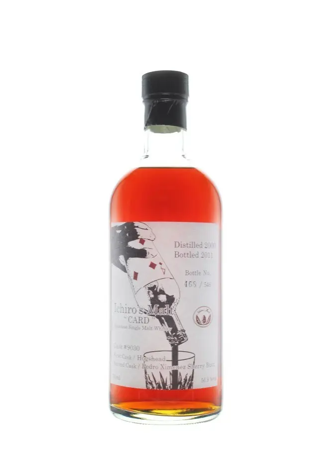 HANYU Four of Diamonds Ichiro s Malt Card Serie 56.9%