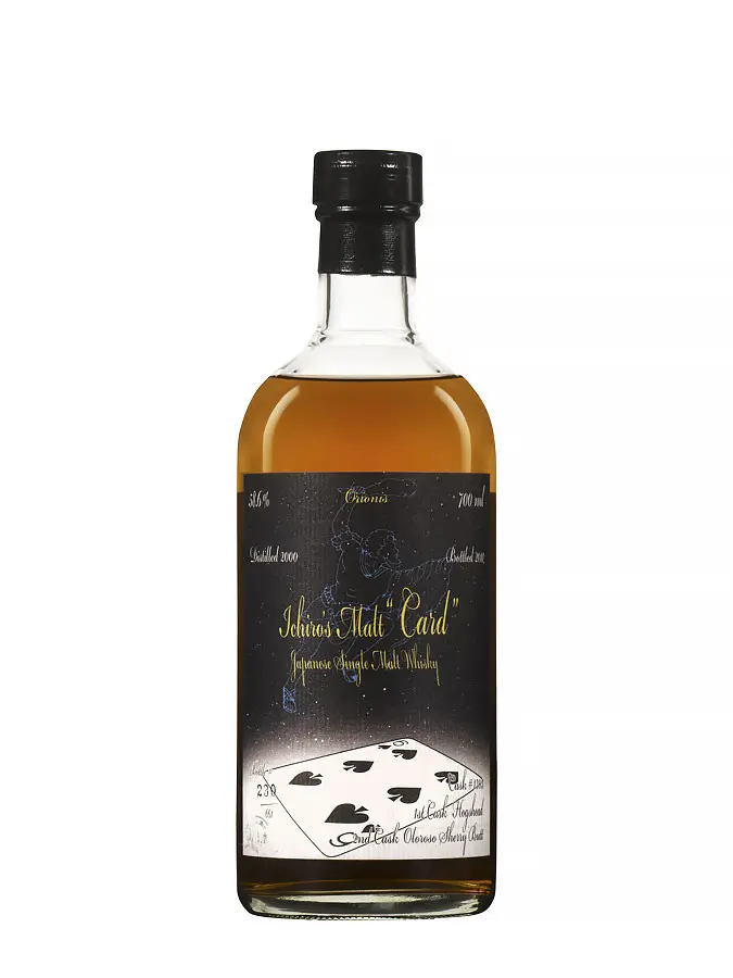 HANYU Six of Spades Ichiro s Malt Card Serie 58.6%