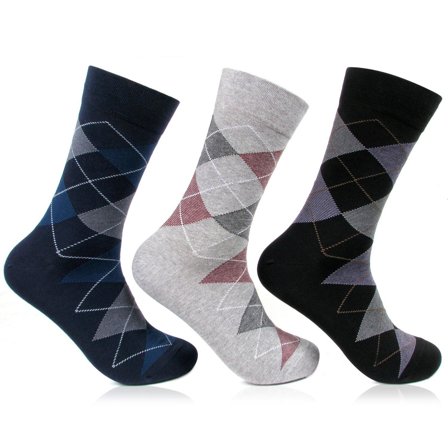 Men's Argyle Pattern Socks