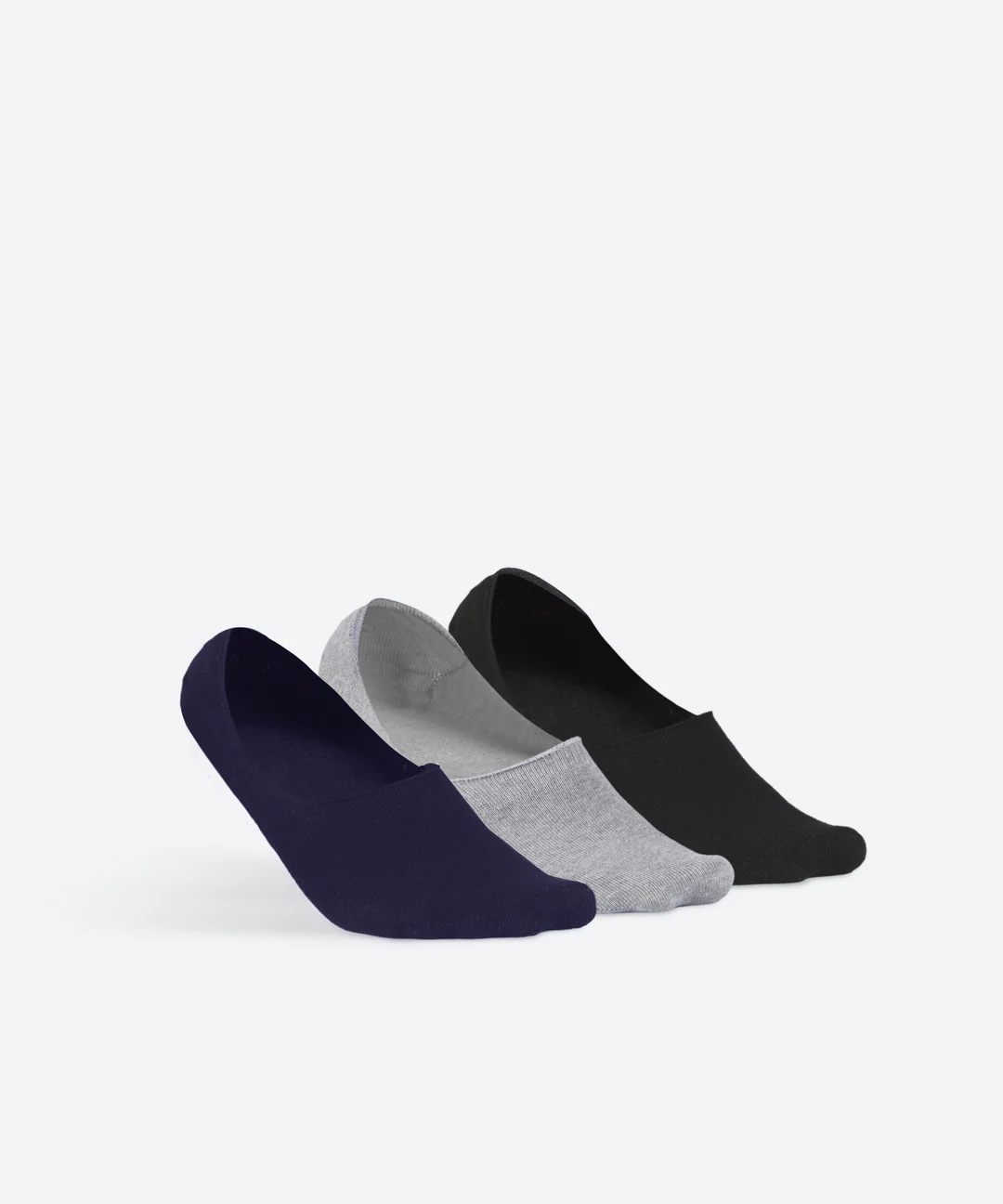 No-show socks trio