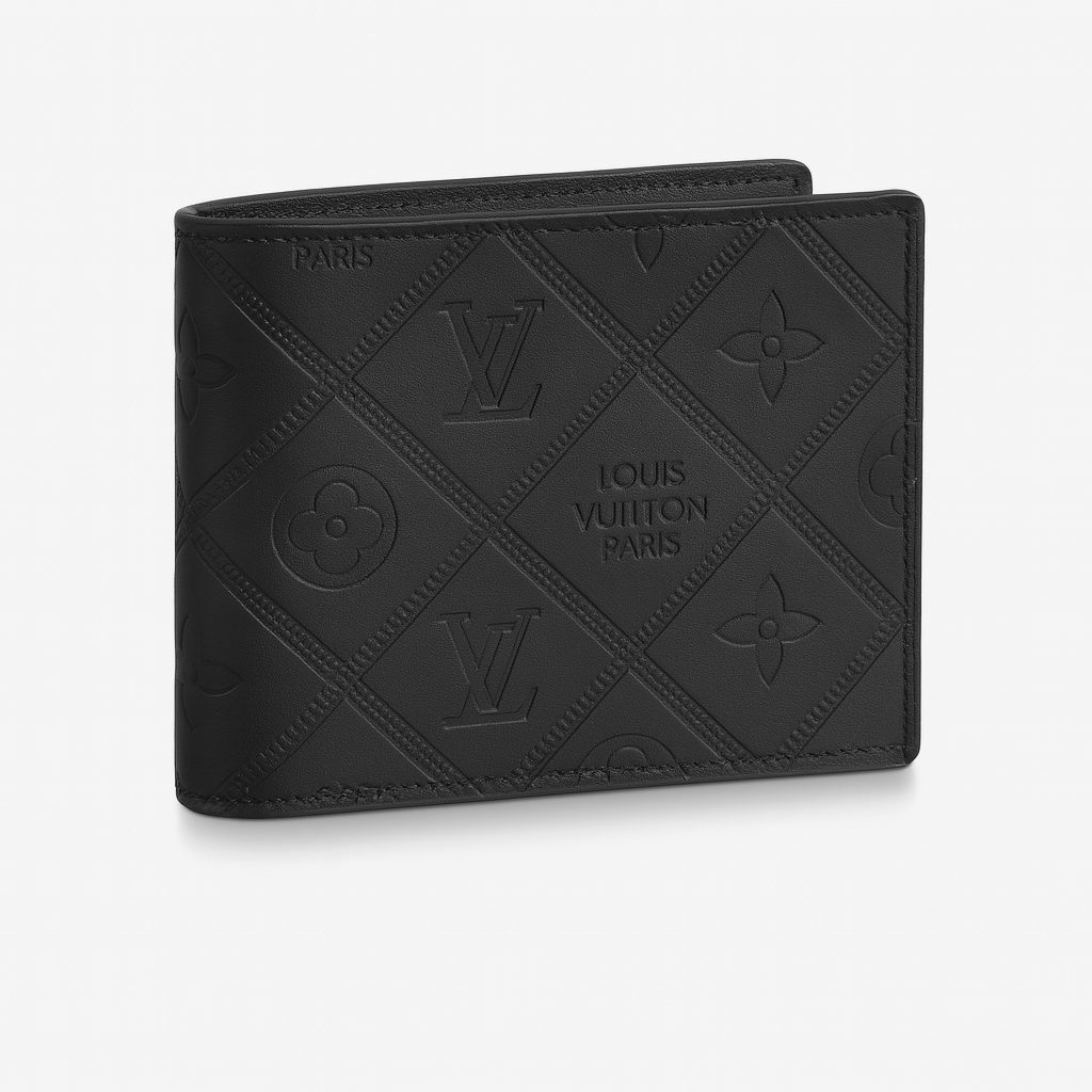 Louis Vuitton Black Leather Wallet