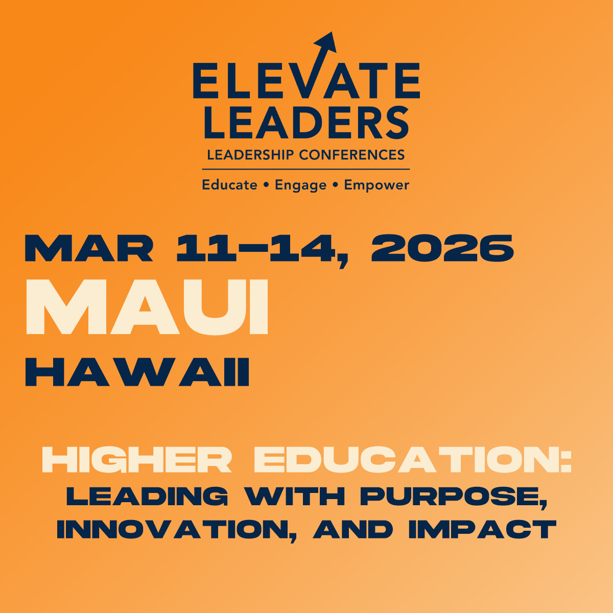 Higher Education: Leading with Purpose, Innovation, and Impact