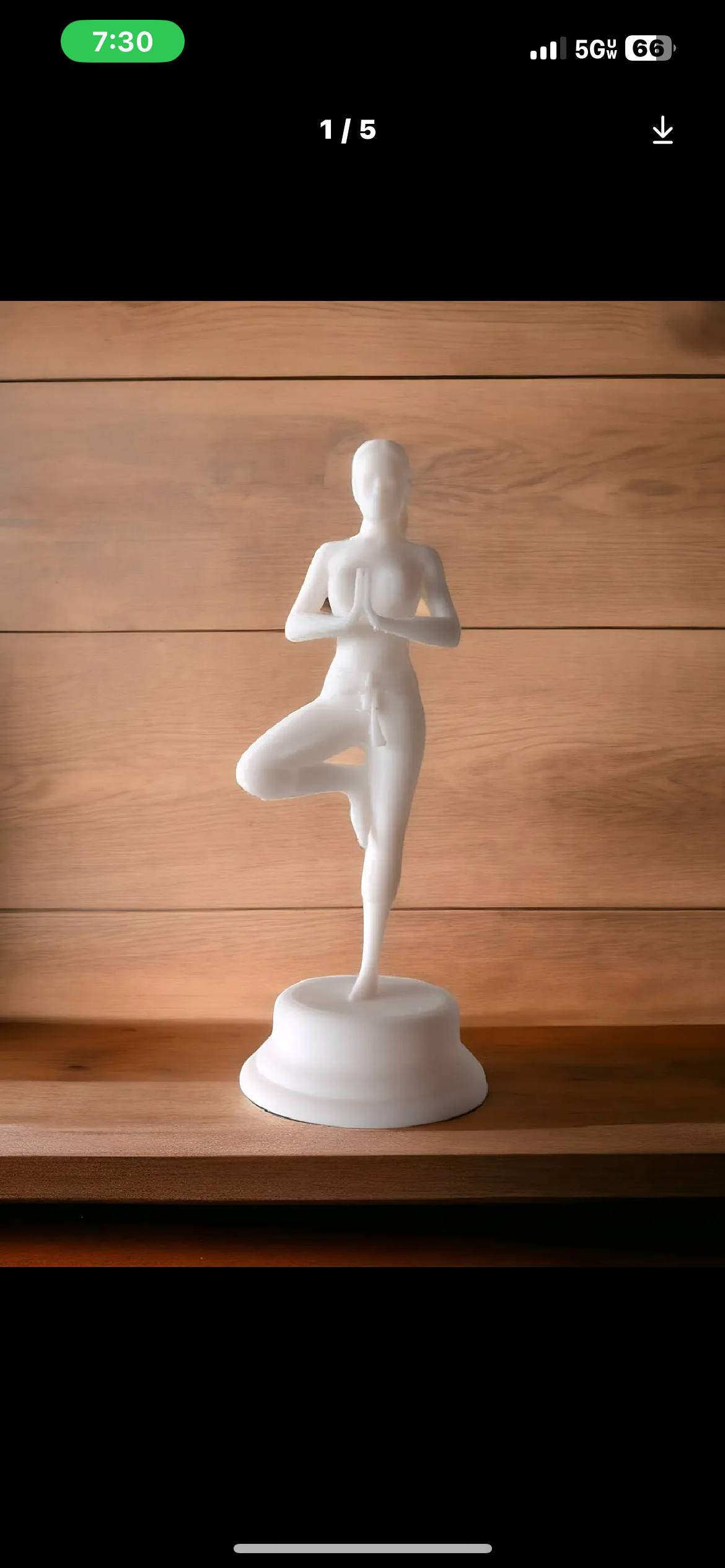 Yoga Pose Figurine