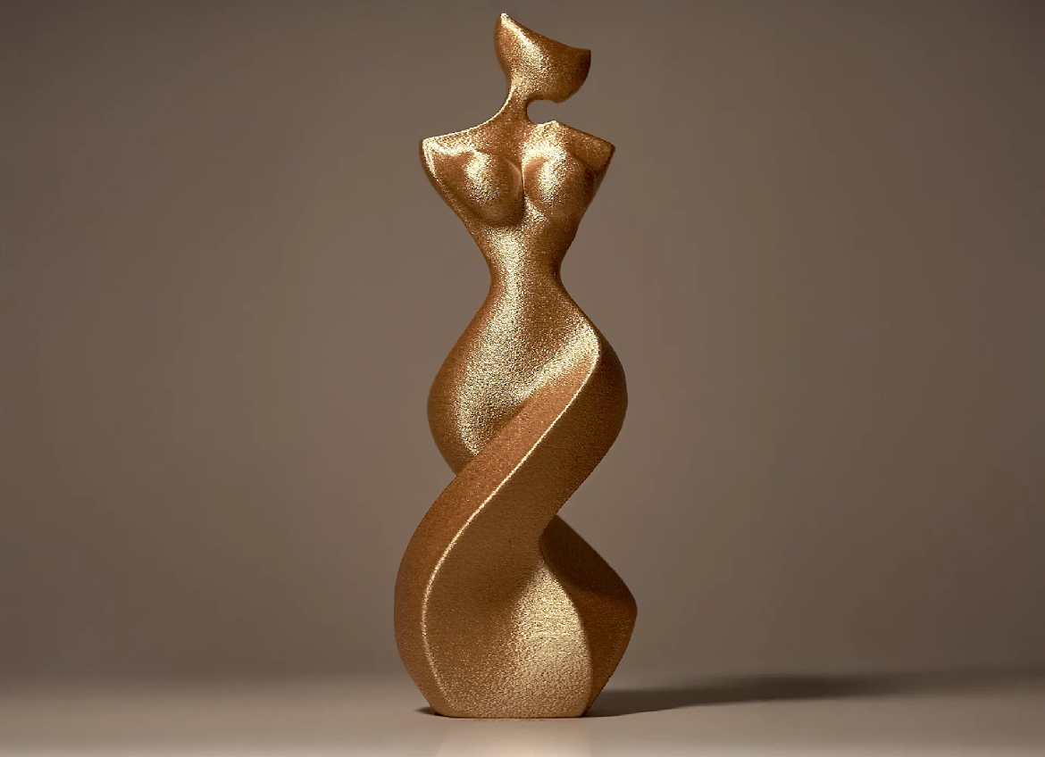 Modern Abstract Female Sculpture