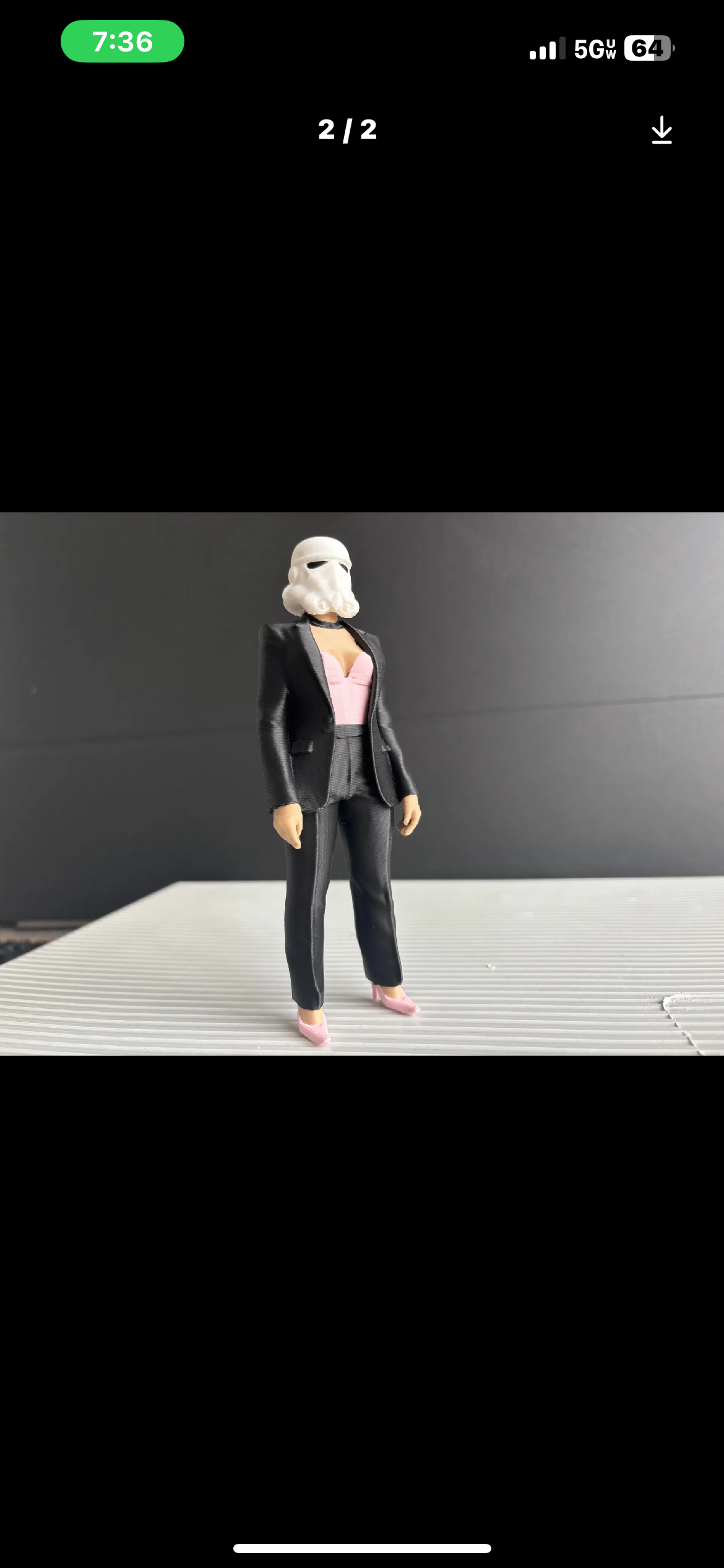 Stormtrooper Businesswoman Figurine