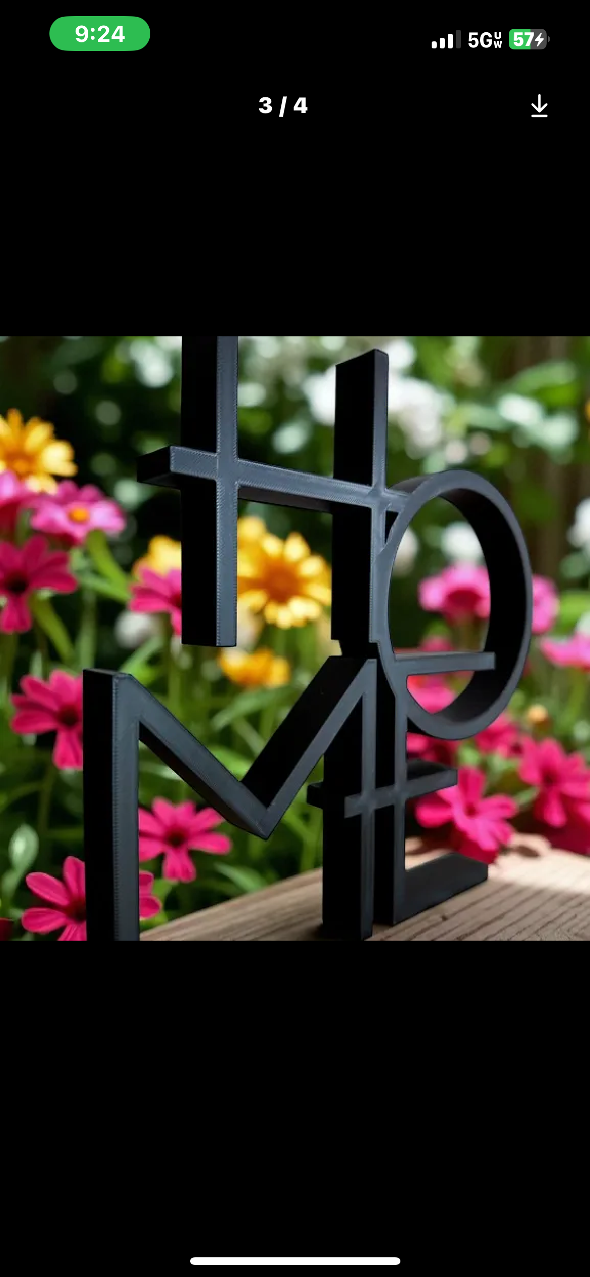 Modern HOME Decorative Sign