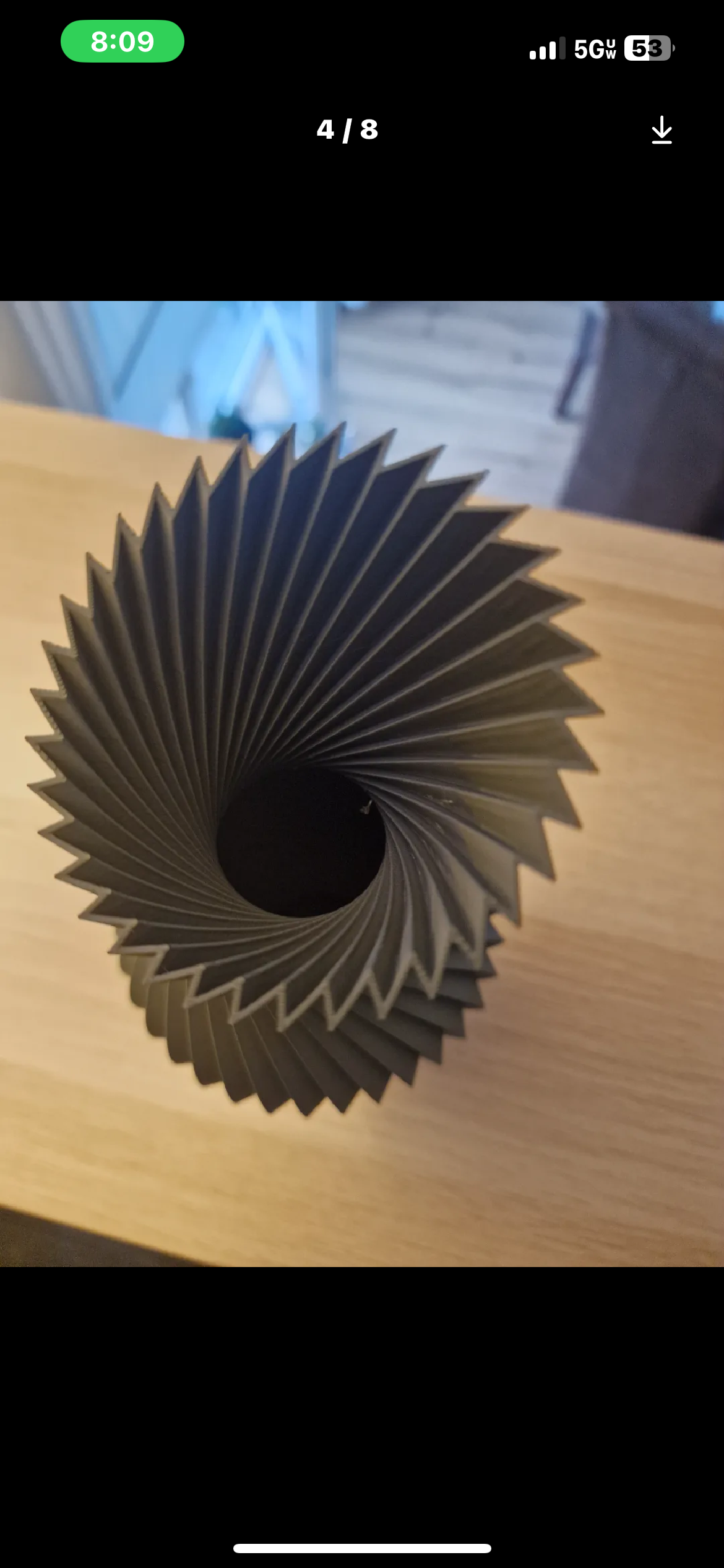 Modern geometrical Vase