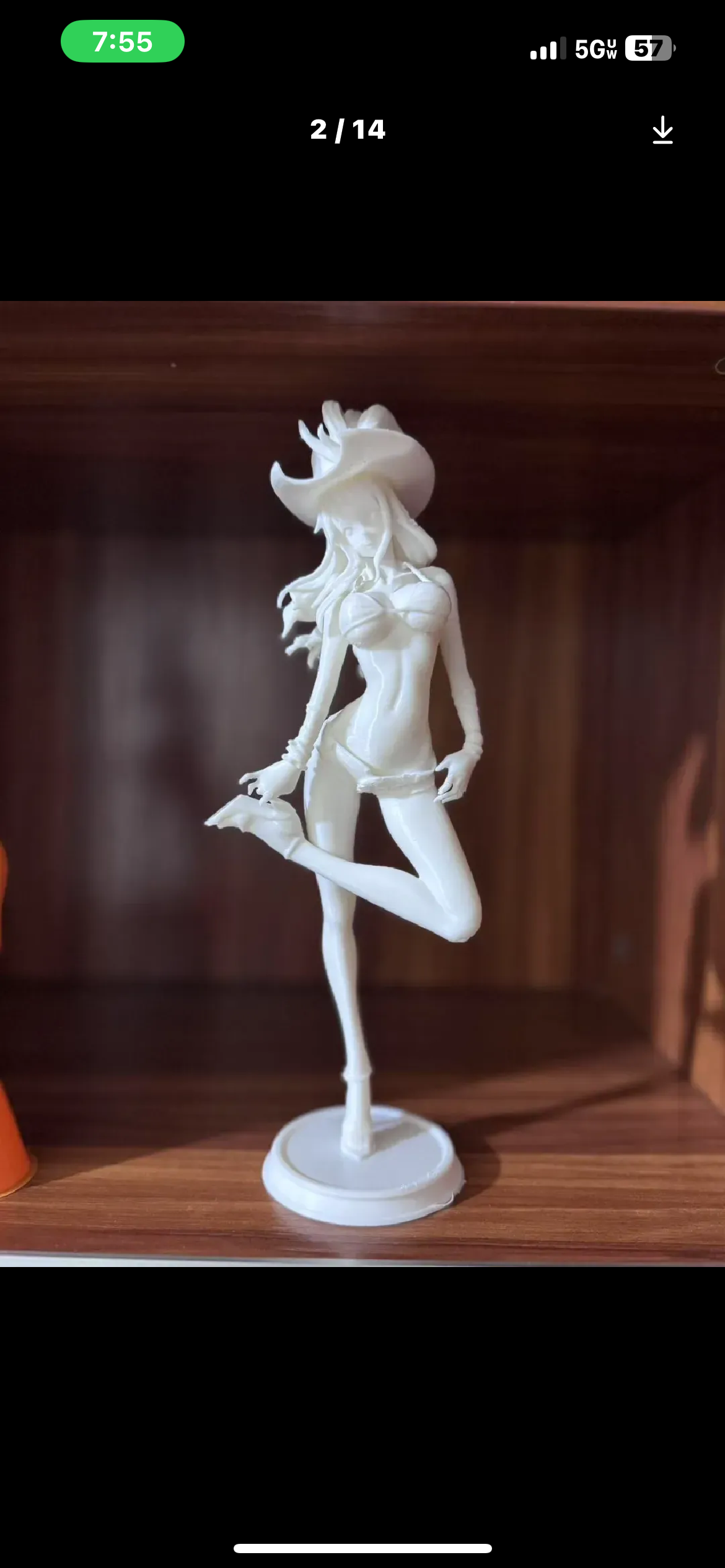 Anime Girl Figurine