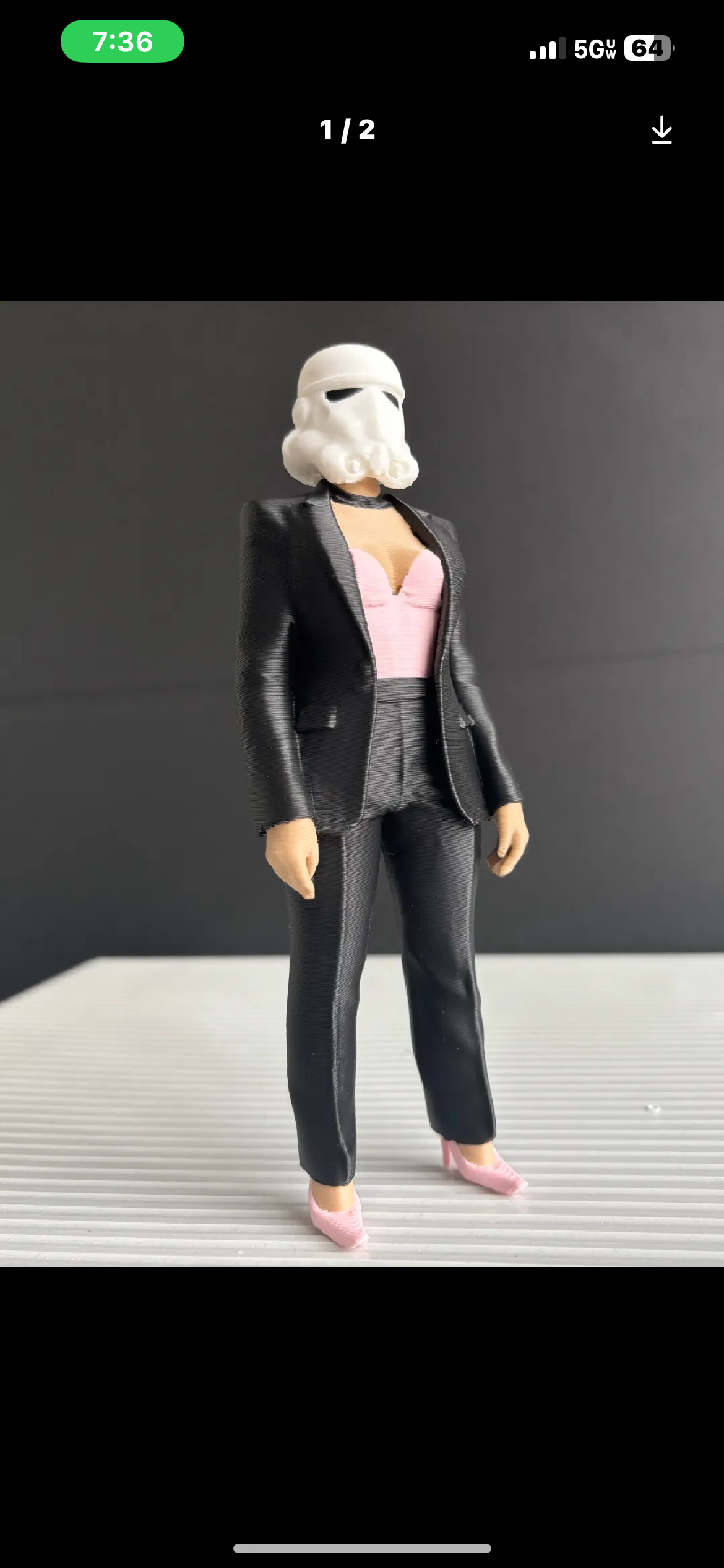 Stormtrooper Businesswoman Figurine