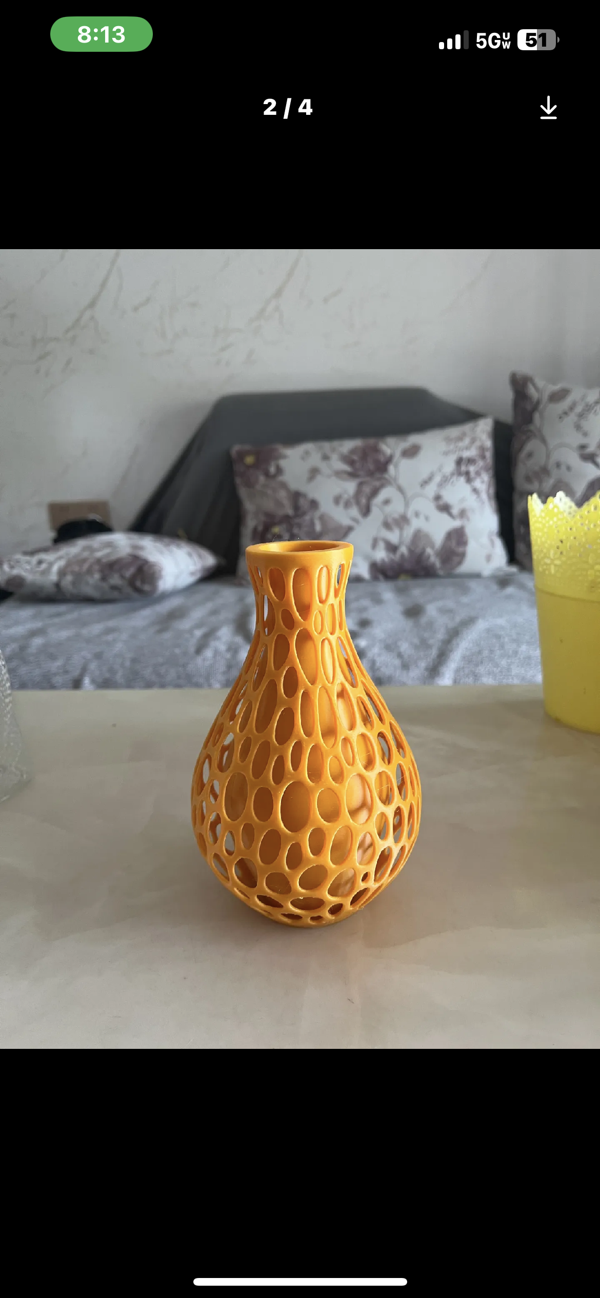 3D Printed Decorative Vase