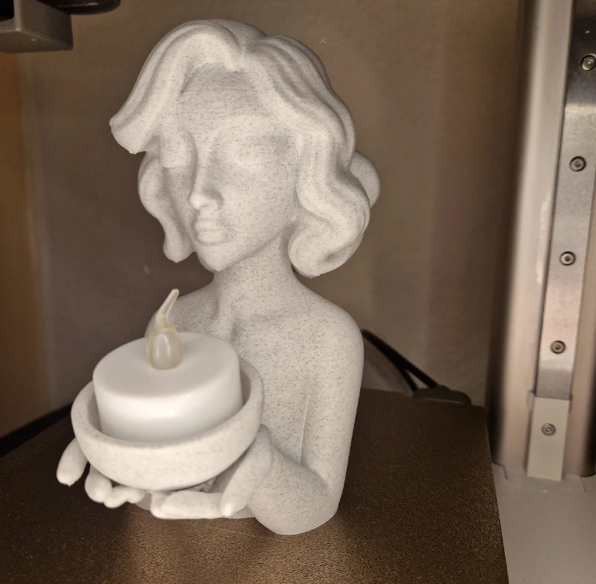 Ceramic Angel Candle Holder