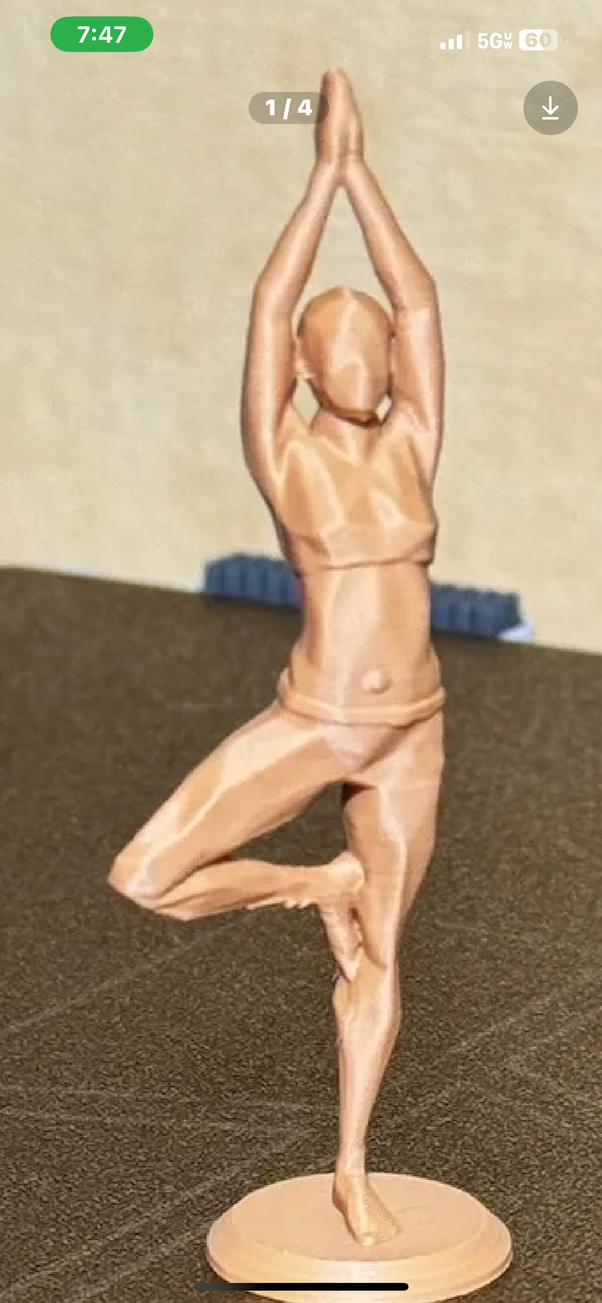 Yoga Pose Figurine