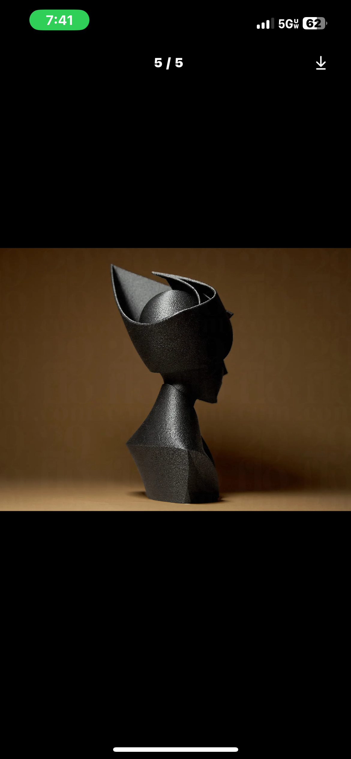 Geometric Abstract Sculpture