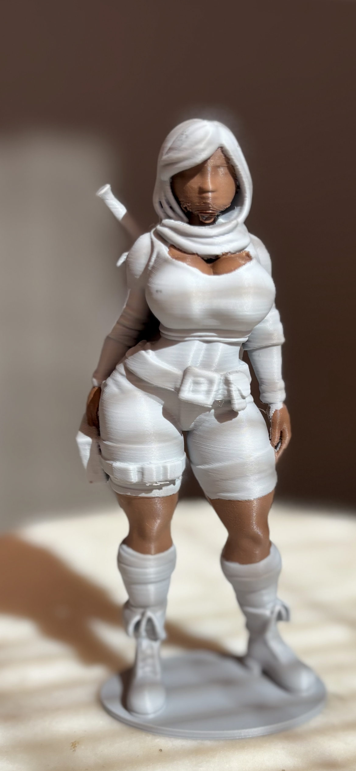 Female Warrior Figurine