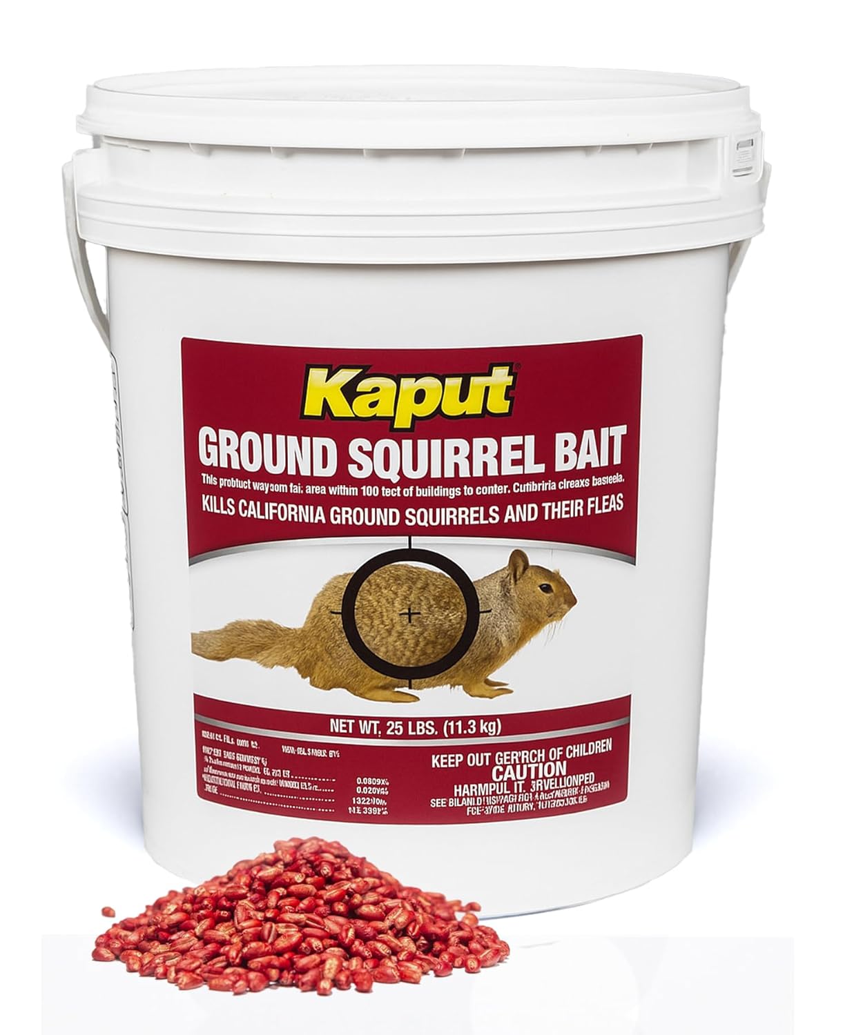 Kaput Squirrel Bait 25lb Bucket