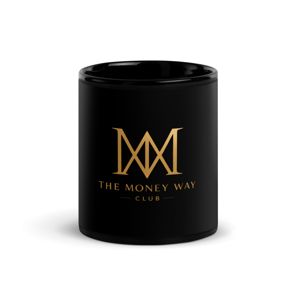 The Money Way Club Black Mug