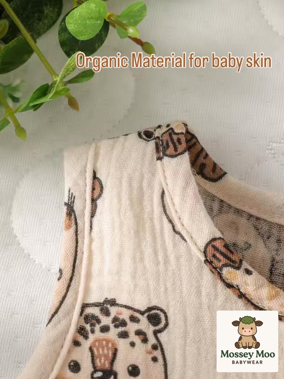 Lion Print Baby Romper