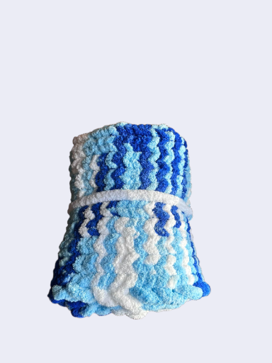 Chunky knitted baby Blanket