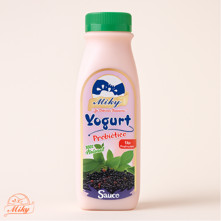 Yogur probiótico de sauco Kids