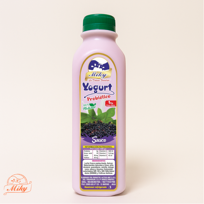 Yogur Probiótico Sauco