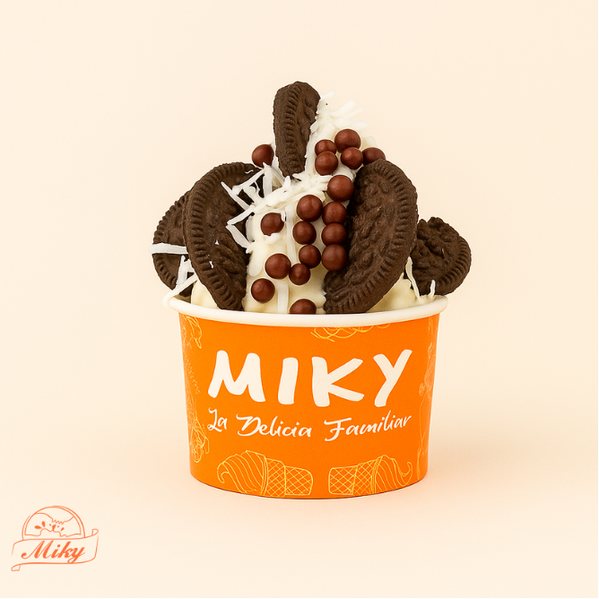 Helado Miky Oreo