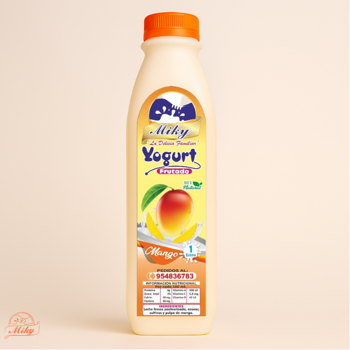 Yogurt Frutado de Mango