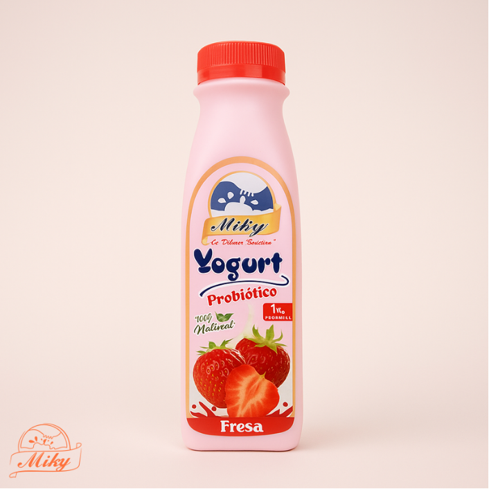 Yogurt probiótico de fresa Kids