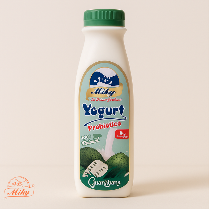 Yogur probiótico de guanábana Kids