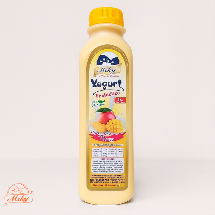 Yogur Probiótico Mango