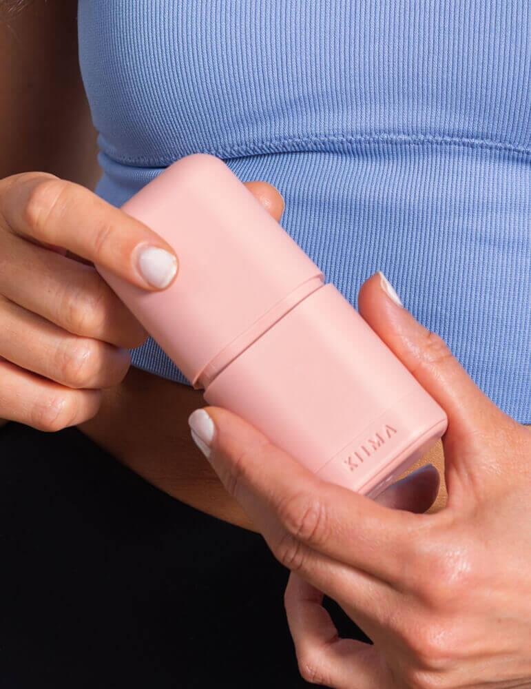 Applicatore Kiima rosa ricaricabile per Biodeo solido - La Saponaria