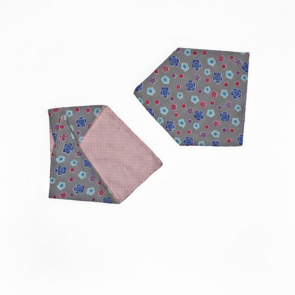 Bandana Bavaglia Reversibile per Neonato