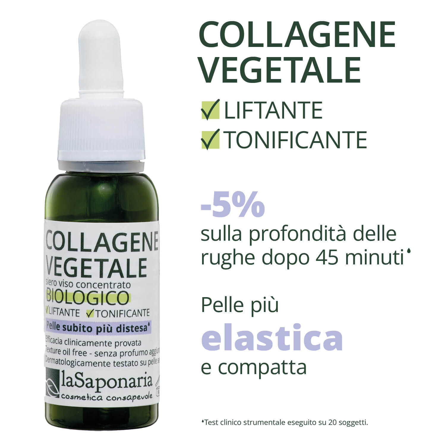 Collagene Vegetale - Attivo Puro La Saponaria