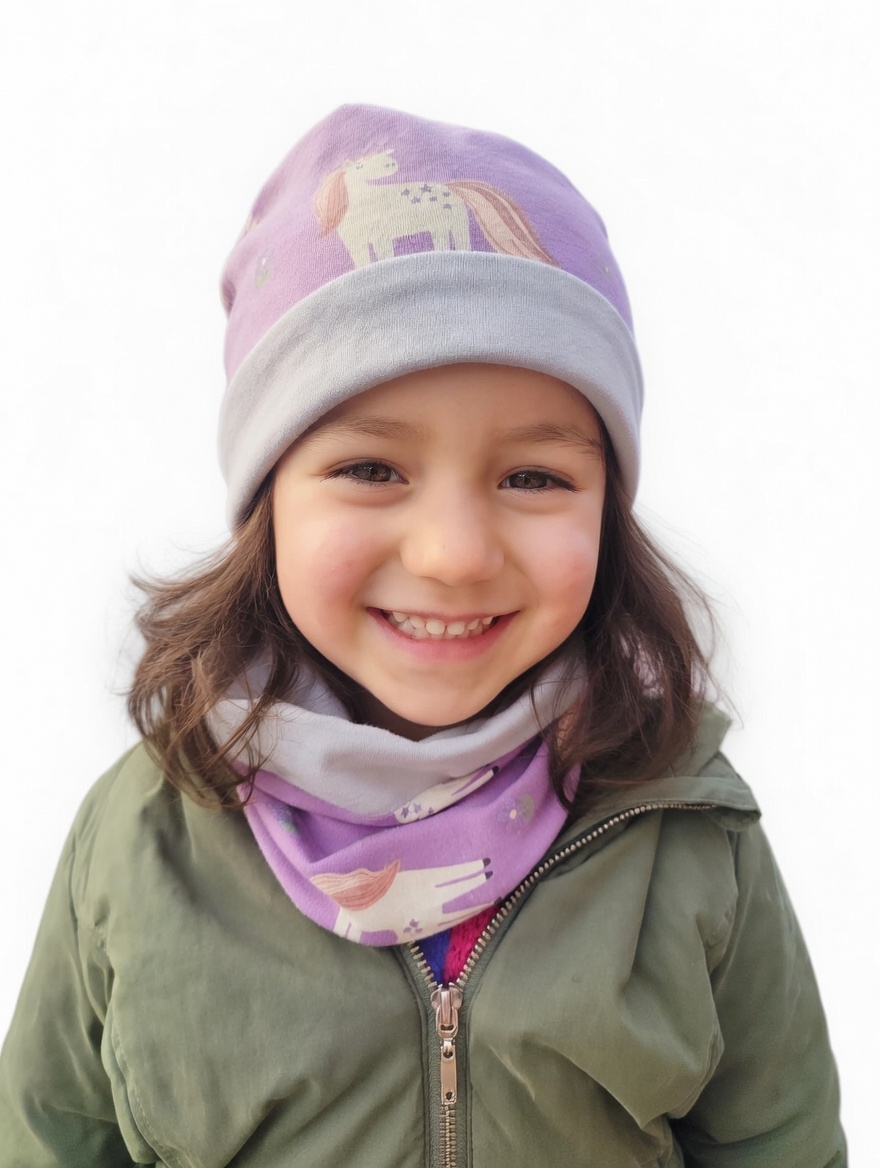 Set Cappello + Scaldacollo reversibili