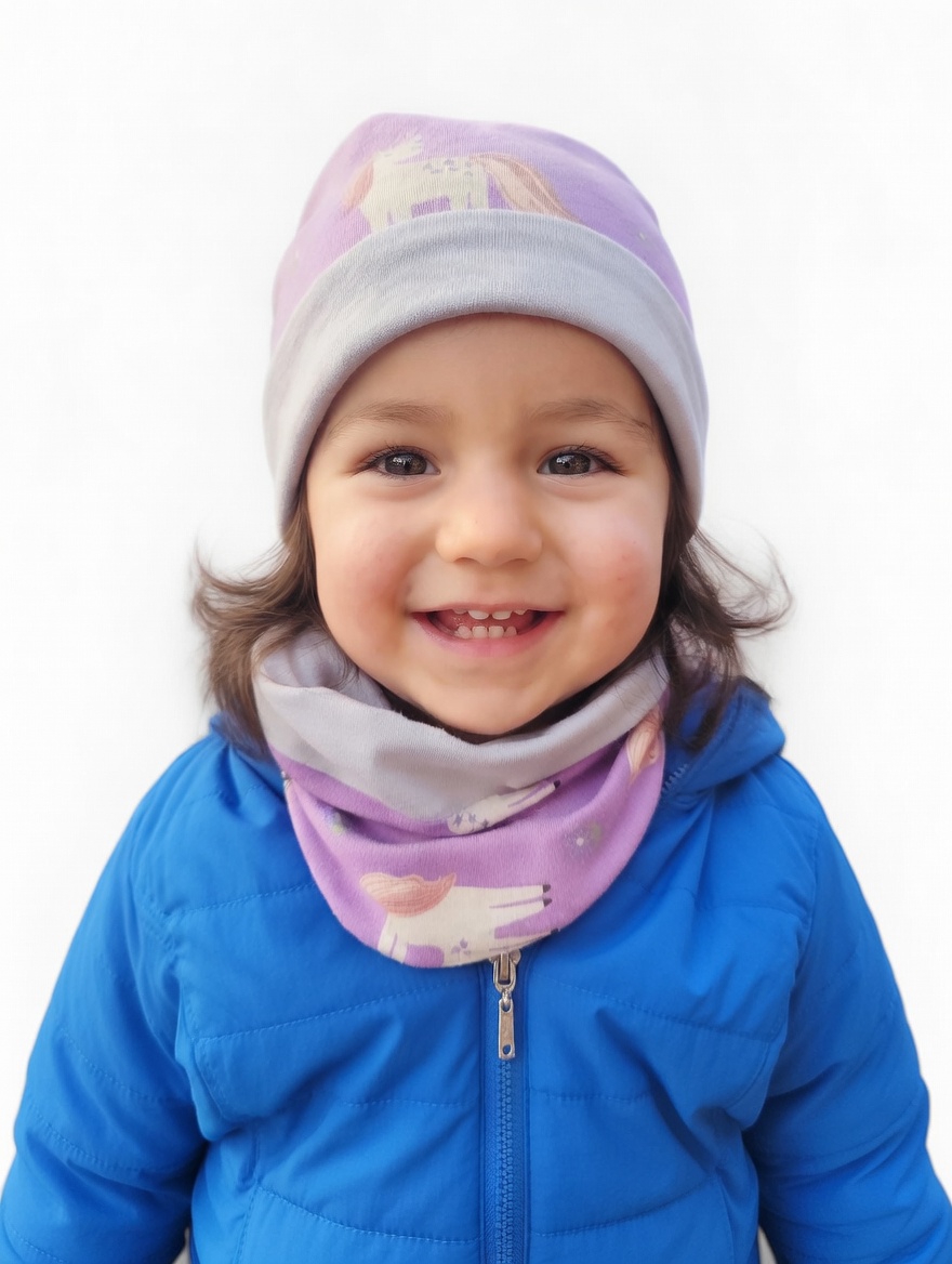 Set Cappello + Scaldacollo reversibili