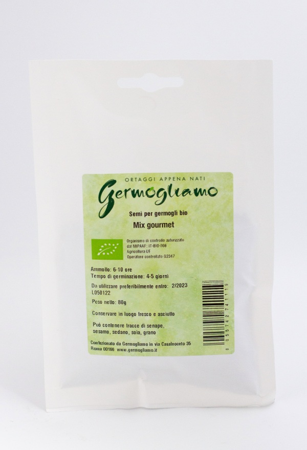 Semi per germogli bio Mix gourmet