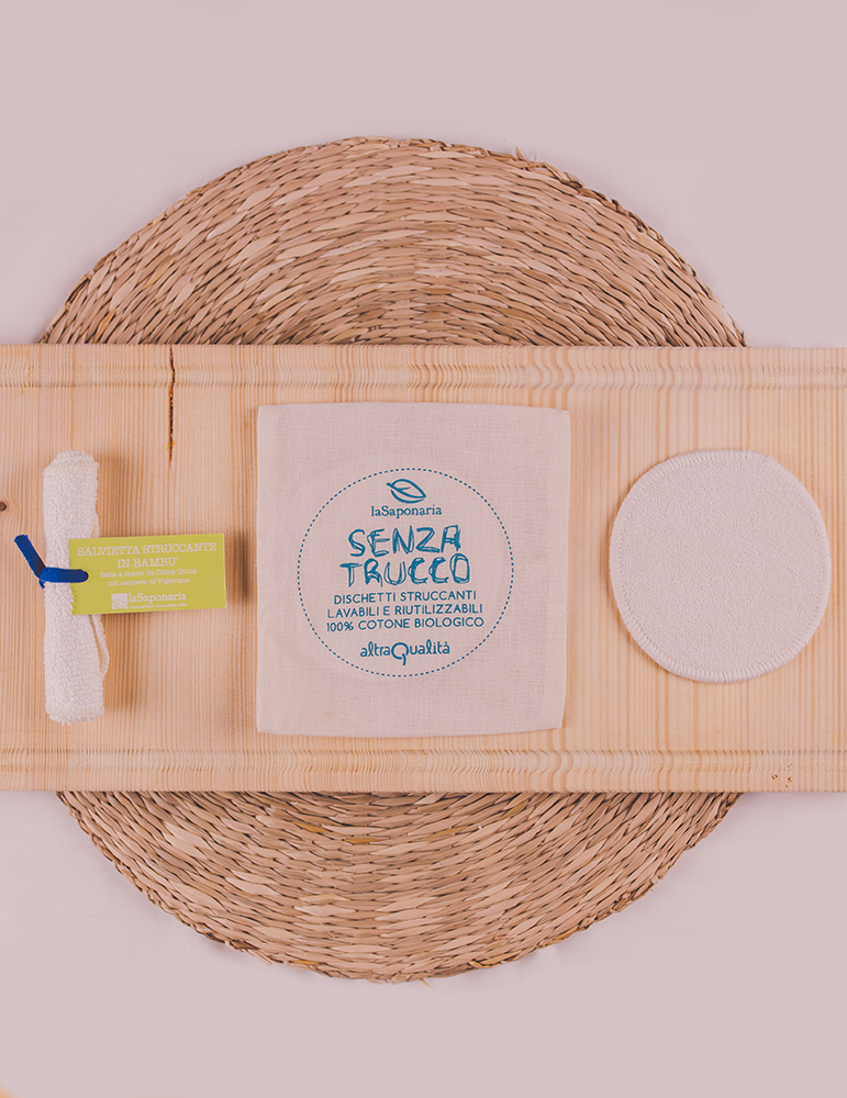 Set di 3 dischetti struccanti - La Saponaria