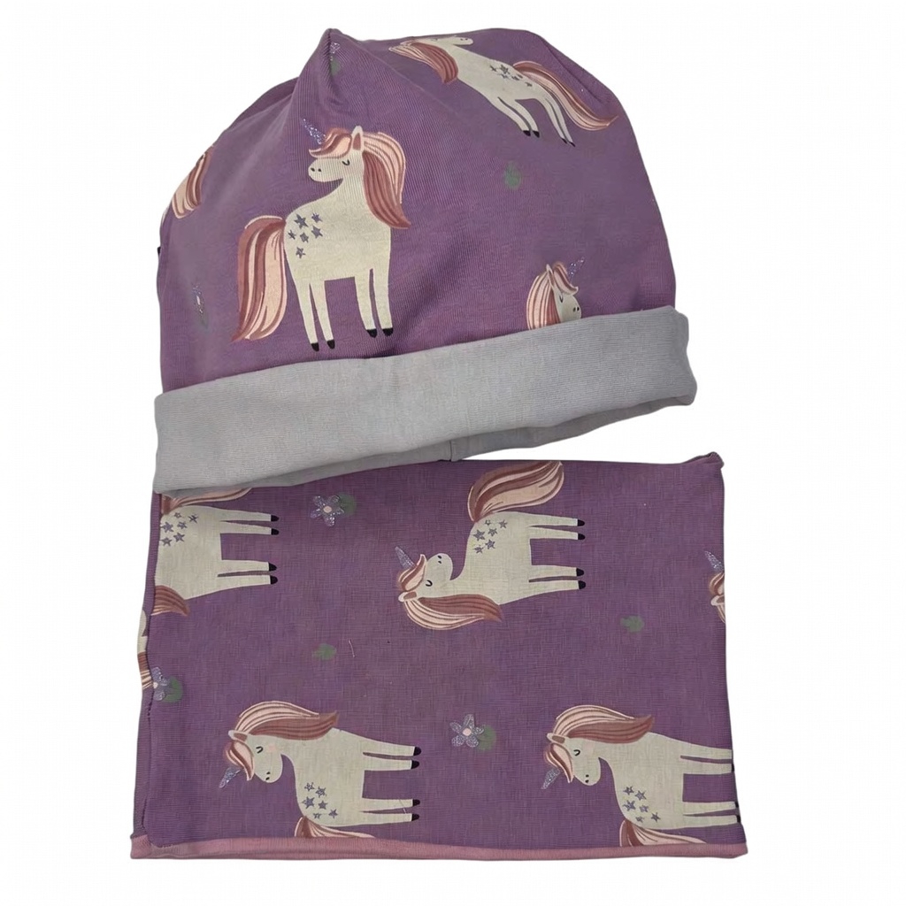 Set Cappello + Scaldacollo reversibili