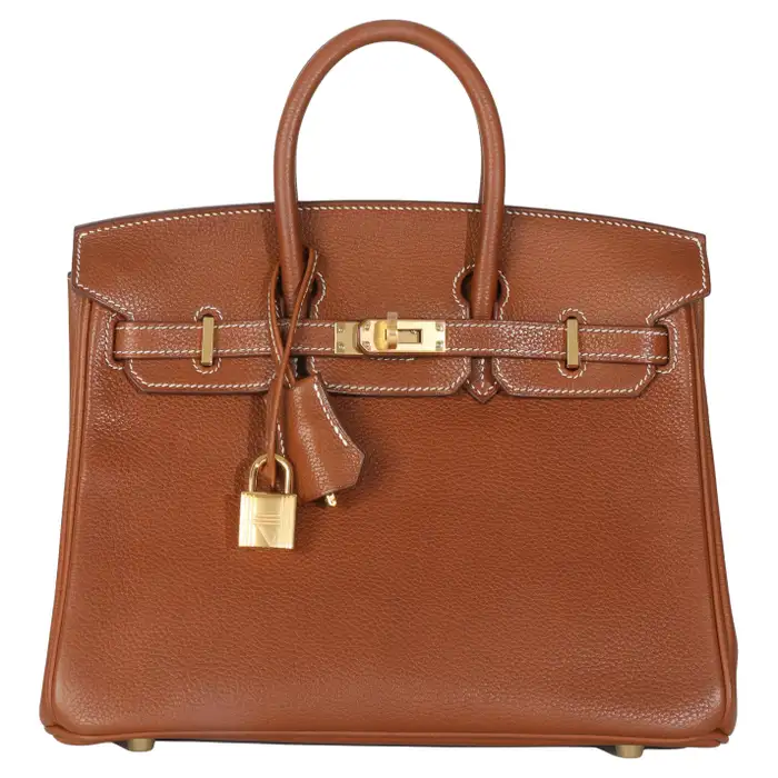 Hermès Fauve Barenia Birkin 25 GHW