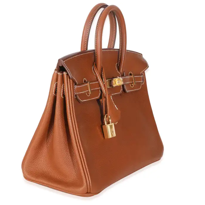 Hermès Fauve Barenia Birkin 25 GHW