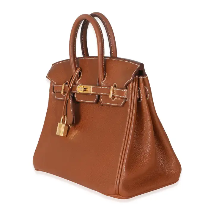 Hermès Fauve Barenia Birkin 25 GHW