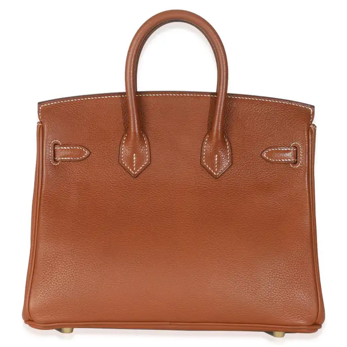 Hermès Fauve Barenia Birkin 25 GHW