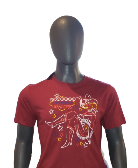 Remera Weedcros Roja